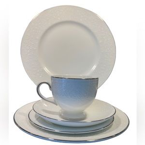 5 pc Wedgwood English lace set.